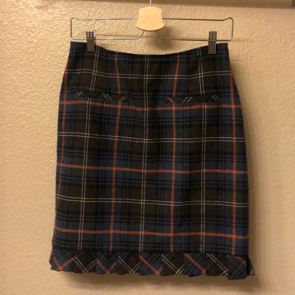 Plaid Mini Skirt